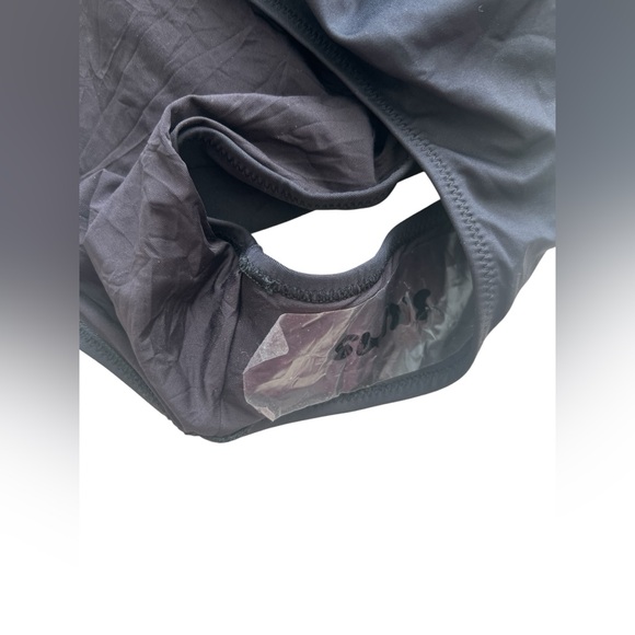 SKIMS Signature Swim Strapless Cut Out Monokini in the color Onyx (black) L NWT - Picture 5 of 8